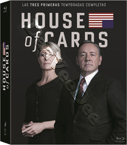 House of Cards (Complete Seasons 1-3) - 11-Disc Box Set (Blu-Ray)